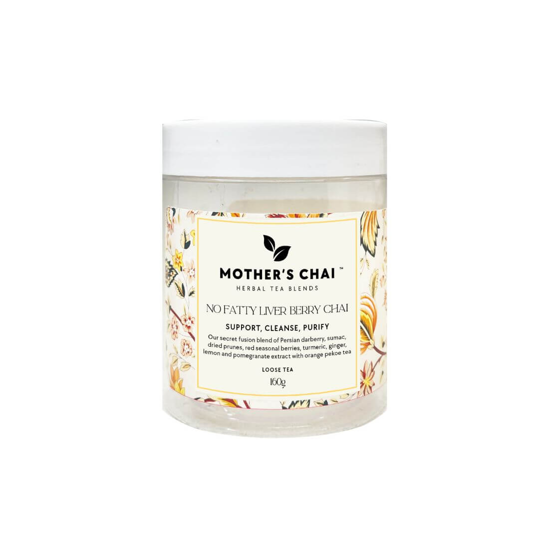 No Fatty Liver Berry Chai | All-Natural Herbal PMS Relief Blend